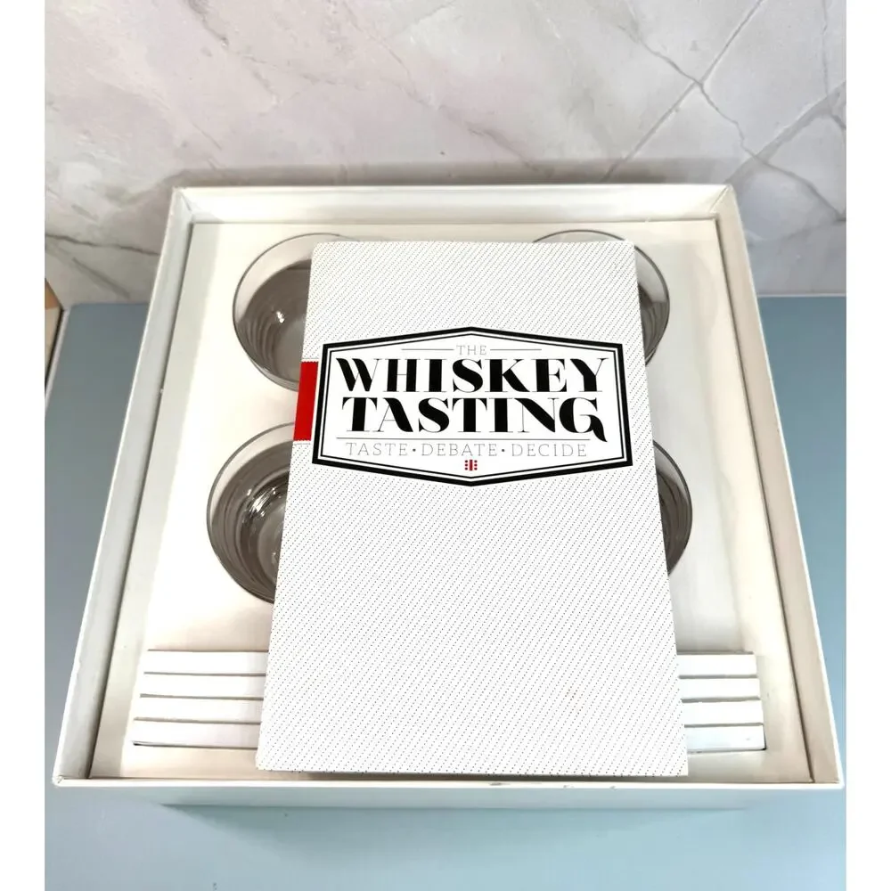 Teroforma Whiskey at Home Tasting Party Kit Taste Debate Decide 4 Oz.